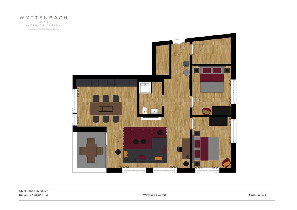 Apartment Spedition Тун Екстер'єр фото